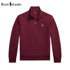 Men's Double-Knit Mockneck Pullover