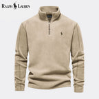 Men's Prestige Cable-Knit Wool Knit Sweater
