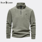 Men's Prestige Cable-Knit Wool Knit Sweater