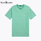 Men's Striped Jersey Crewneck T-Shirt