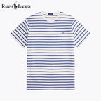Men's Striped Jersey Crewneck T-Shirt