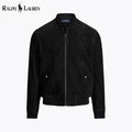 Men's Suede Bomber Jacket