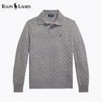 Men's Wool–Cashmere Cable-Knit Jumper