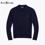 Men's Wool Johnny-Collar Sweater