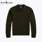 Men's Wool Johnny-Collar Sweater