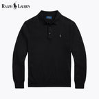 Men's Wool Polo-Collar Jumper