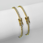 Riviera Crystal Zirconia - Yellow Gold