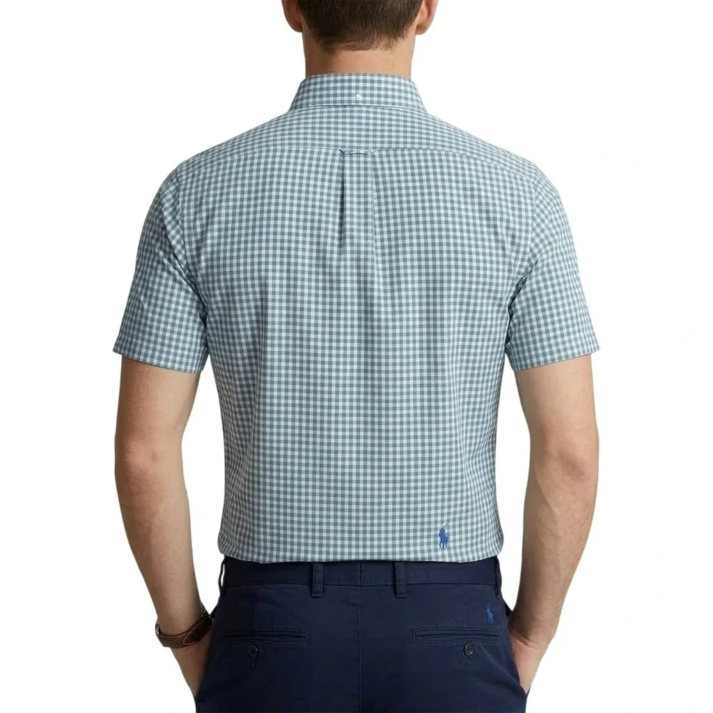 1032 Shirt RL Short-Sleeve - Embroidered Oxford Cotton