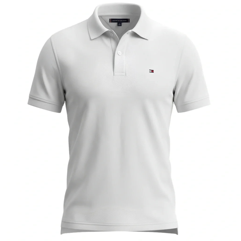 653 TH Double-Piqué Polo Shirt
