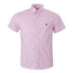 Men's RL Shirt Custom Fit Checked Pink