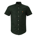Men's RL Shirt Oxford - Short-Sleeve Flag Green