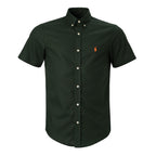 Men's RL Shirt Oxford - Short-Sleeve Flag Green
