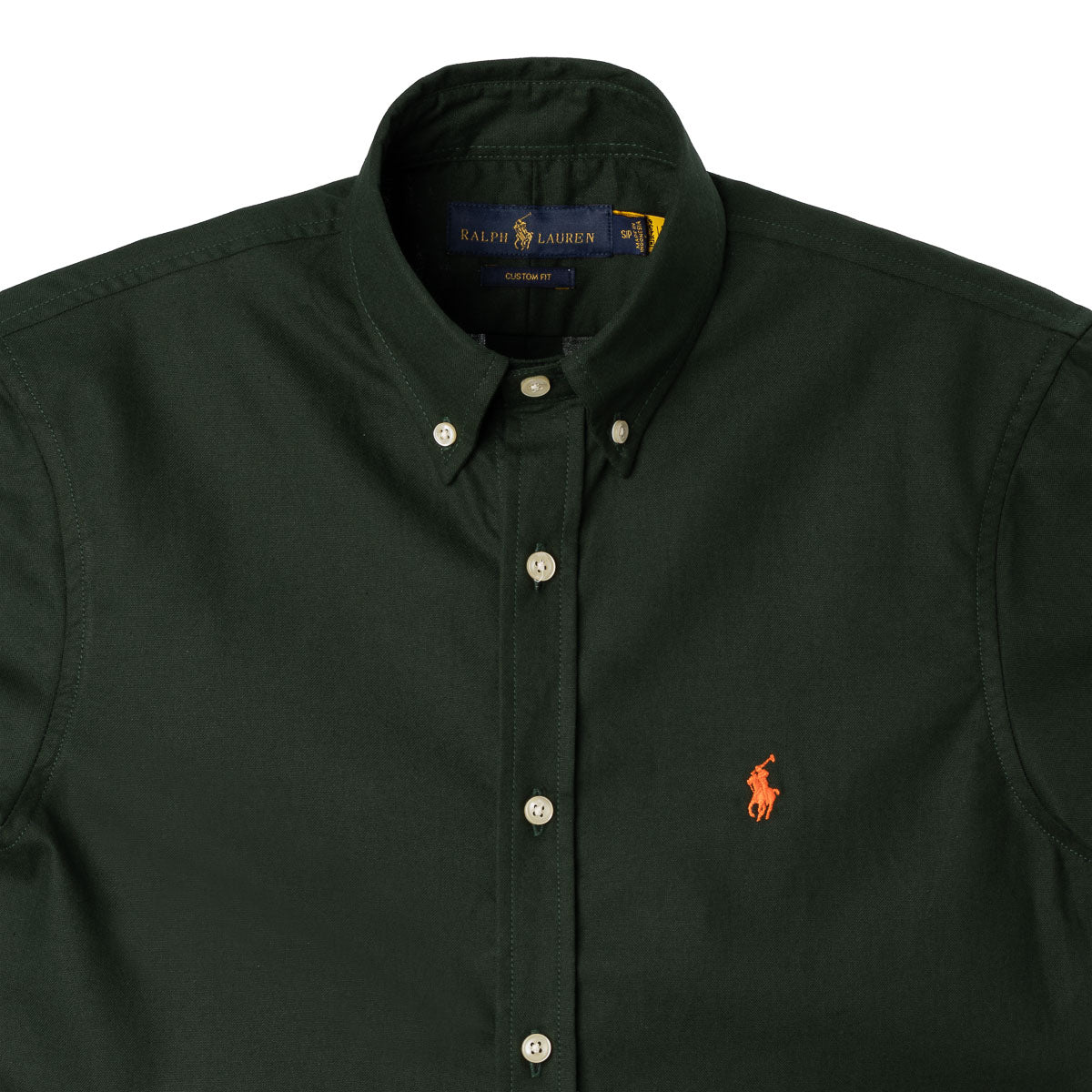 Men's RL Shirt Oxford - Short-Sleeve Flag Green