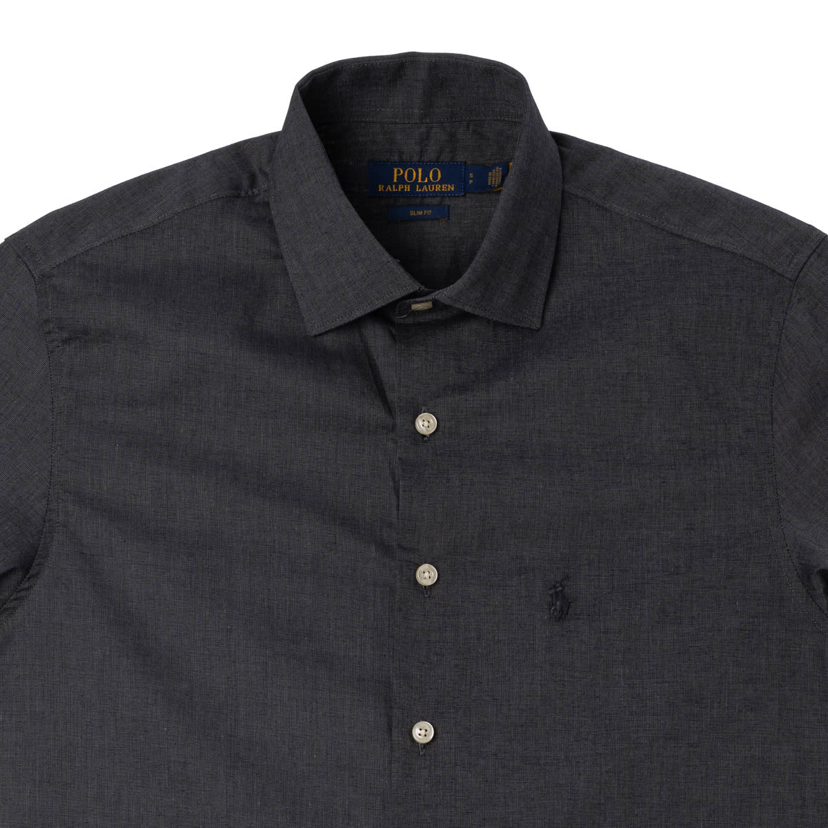 Men's RL Shirt Genoa Monochrome - Gray