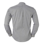 Men's RL Shirt Slim Fit Stretch Medium Plaid - Gray