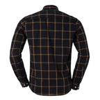 Men's RL Shirt Plaid - Black Orange