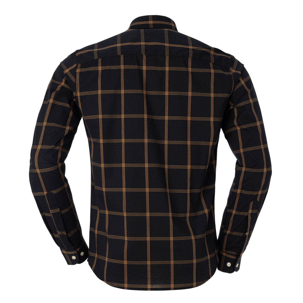 Men's RL Shirt Plaid - Black Orange