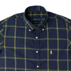 Men's RL Shirt Plaid - Navy Green