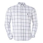 Men's RL Shirt Plaid - White