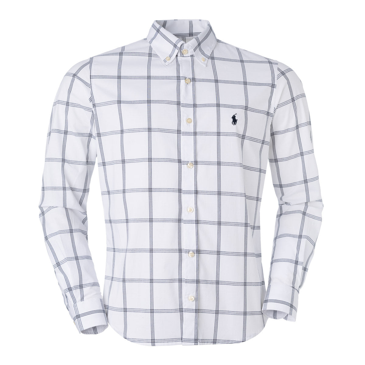 Men's RL Shirt Plaid - White