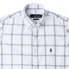 Men's RL Shirt Plaid - White