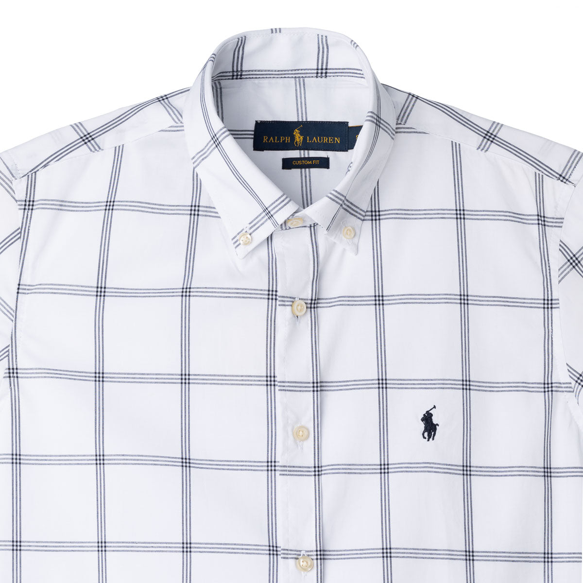 Men's RL Shirt Plaid - White