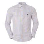 Men's RL Shirt Plaid Milan - Brown