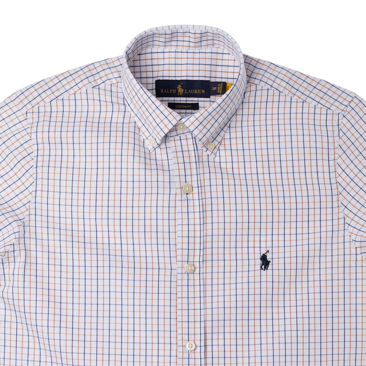 Men's RL Shirt Plaid Milan - Brown