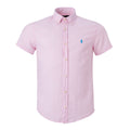 Men's RL Shirt Custom Fit Linen - Pink