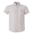 Men's RL Shirt Linen Short-Sleeve - Natural